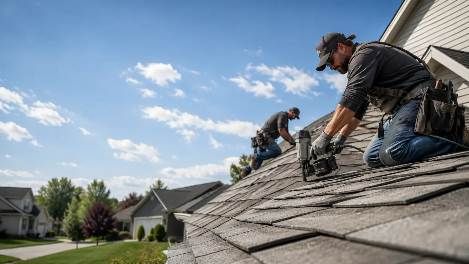 Storm Damage Roof Repair in Mather, PA near me